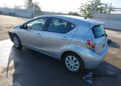 2013 Toyota Prius C Two из США, поврежденный, VIN JTDKDTB30D1545282